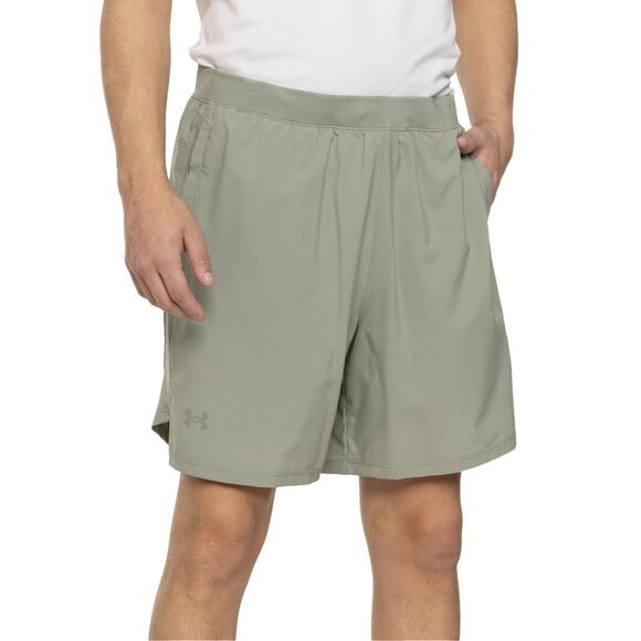 Under Armour Other - Mens Under Armour Brief-Lined Launch Woven 7" Running Shorts Grey Sz 2XL